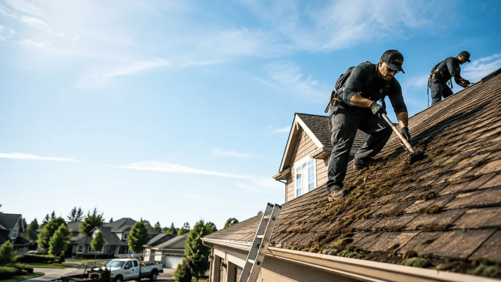 Roof Moss Removal in Littcarr, KY near me